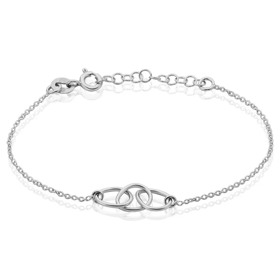 Histoire d'Or Bracelet Flat Argent Blanc* Bracelets|Bracelets Fantaisie