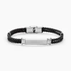 Clearance Histoire d'Or Bracelet Gaetan Acier Blanc