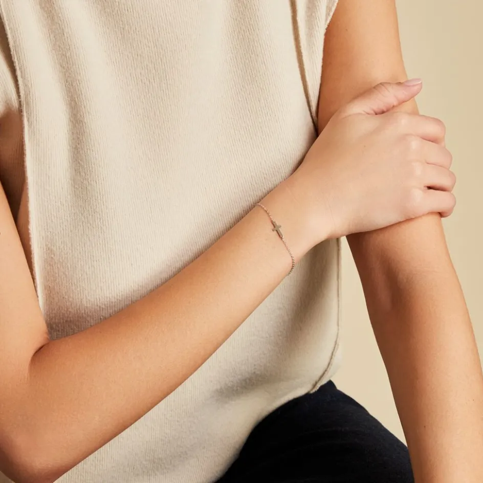 Histoire d'Or Bracelet Gaiana Argent Blanc* Bracelets|Bracelets Fantaisie