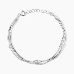 Histoire d'Or Bracelet Giorgia Argent Blanc* Bracelets|Bracelets Fantaisie