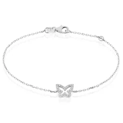 Histoire d'Or Bracelet Gladys Argent Blanc Oxyde De Zirconium* Bracelets|Bracelets Fantaisie