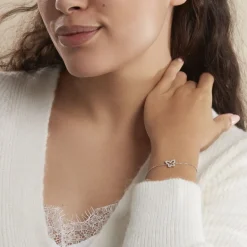 Histoire d'Or Bracelet Gladys Argent Blanc Oxyde De Zirconium* Bracelets|Bracelets Fantaisie