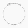 Sale Histoire d'Or Bracelet Gypsie Argent Blanc Oxyde De Zirconium