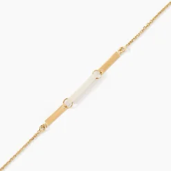 New Histoire d'Or Bracelet Halcyone Or Jaune Nacre or jaune nacre blanche