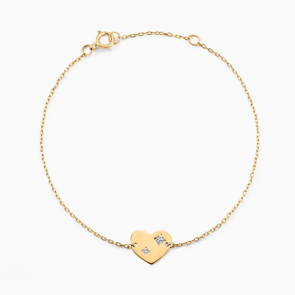 Sale Histoire d'Or Bracelet Headley Or Jaune Diamant