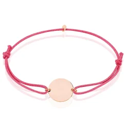 Best Histoire d'Or Bracelet Helenia Pastille Gravable or rose
