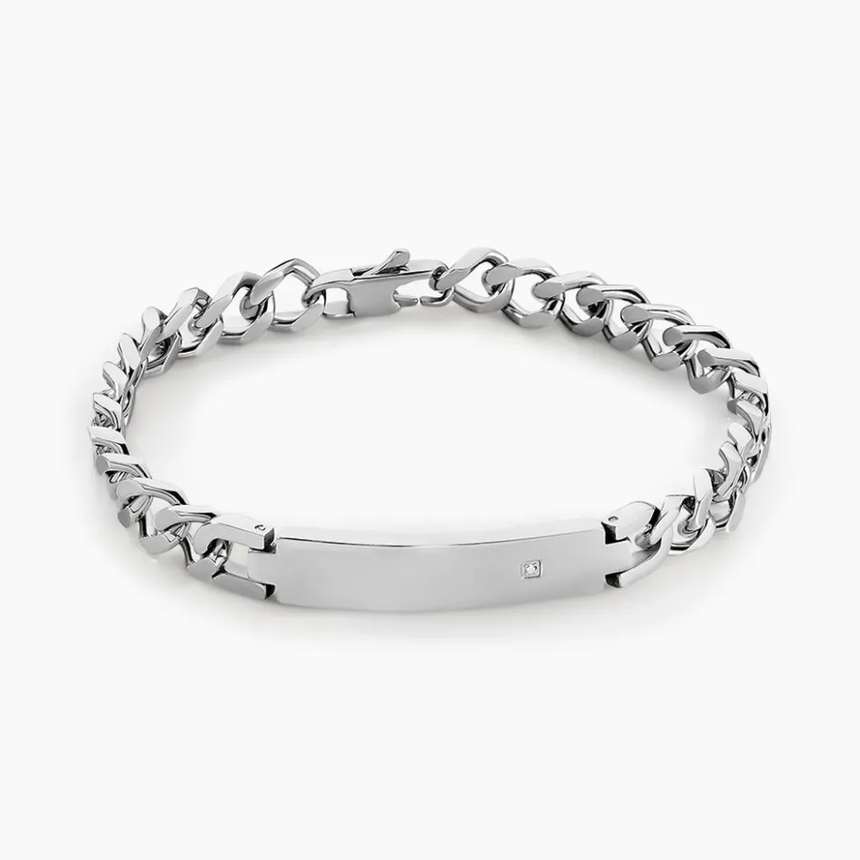 Sale Histoire d'Or Bracelet Hugo Acier Blanc