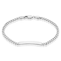 New Histoire d'Or Bracelet Identité Casper argent blanc