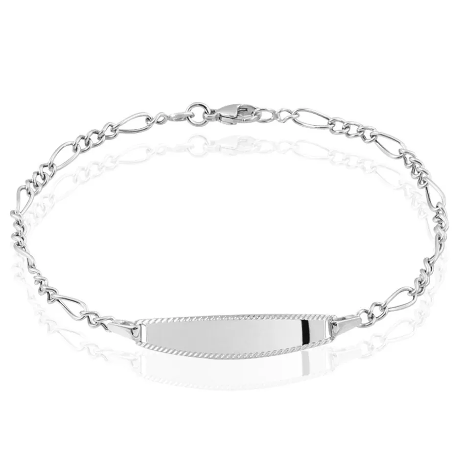 Clearance Histoire d'Or Bracelet Identité Bartolomee Or Blanc