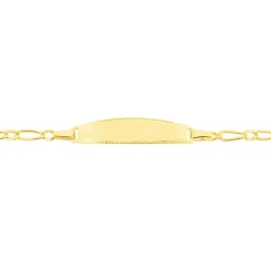 Discount Histoire d'Or Bracelet Identité Bartolomee Maille Alternee 1/1 Or Jaune