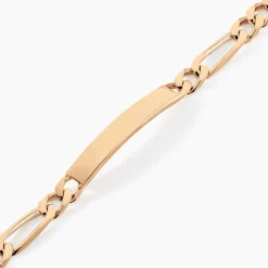 Histoire d'Or Bracelet Identité Bixente Plaqué Or Jaune