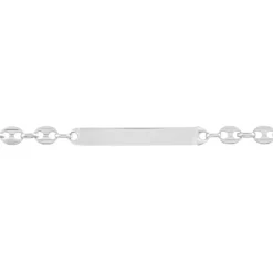 Histoire d'Or Bracelet Identité Carrus Argent Blanc* Bijoux Personnalisés|Bracelets