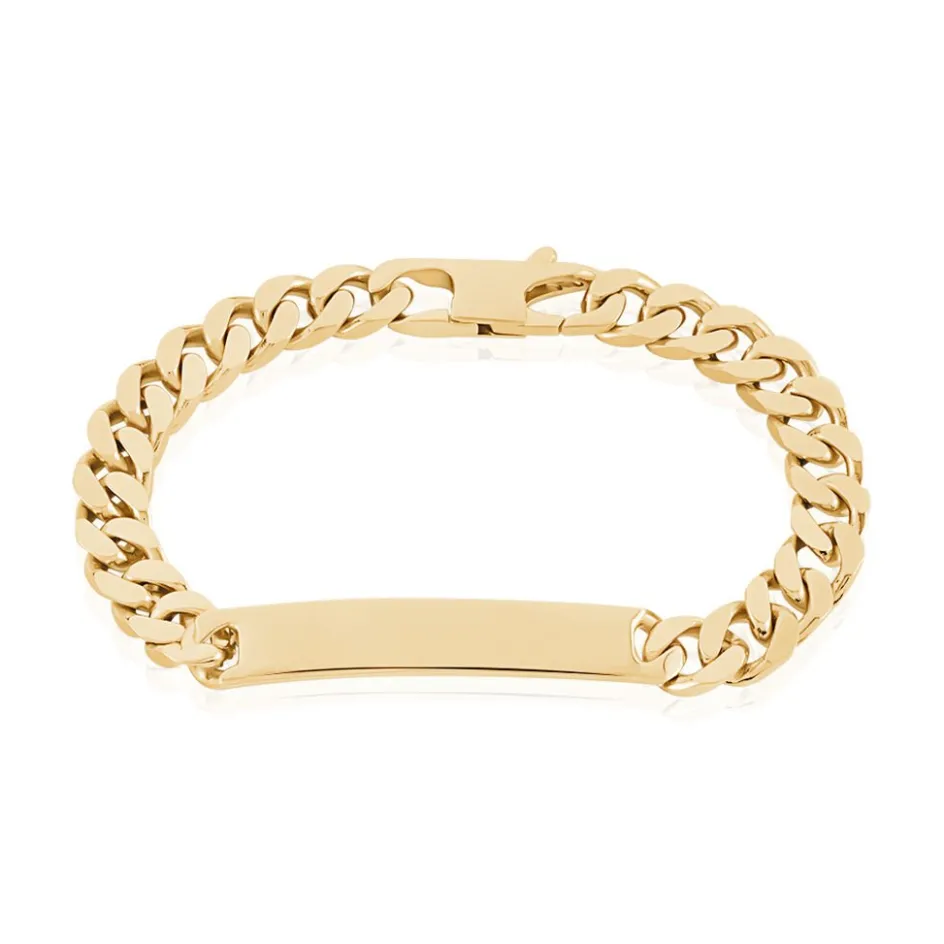 Best Histoire d'Or Bracelet Identité Clement Plaqué Or Jaune