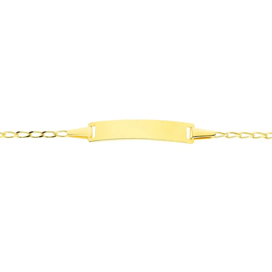 Histoire d'Or Bracelet Identité Estella Maille Cheval Or Jaune* Bijoux Personnalisés|Bracelets