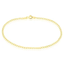 Histoire d'Or Bracelet Identité Etheline Maille Gourmette Or Jaune* Bracelets|Bracelets Maille