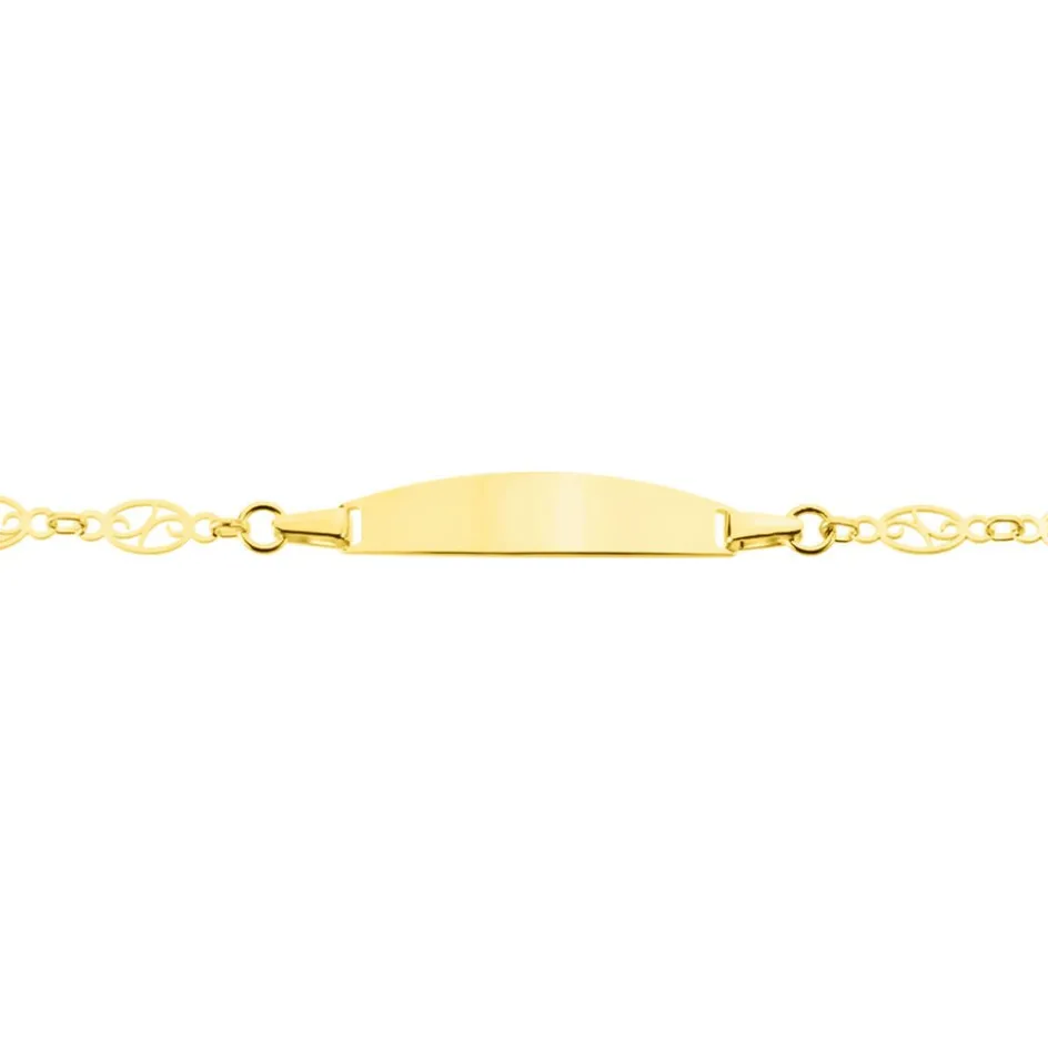Discount Histoire d'Or Bracelet Identité Eudoxie Maille Filigrane Or Jaune