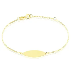 Sale Histoire d'Or Bracelet Identité Gaspardine Maille Forçat Or Jaune
