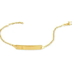 Best Histoire d'Or Bracelet Identité Gaspardine Maille Forçat Or Jaune
