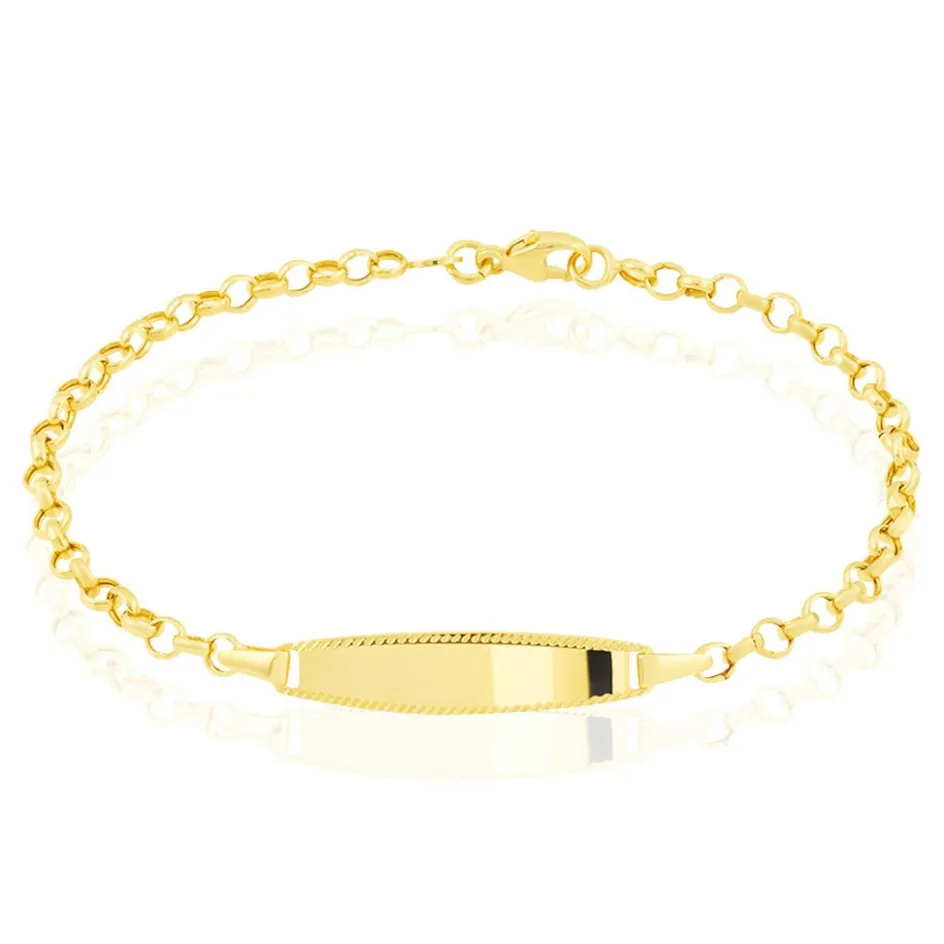 Histoire d'Or Bracelet Identité Marcel Or Jaune* Bijoux Personnalisés|Bracelets