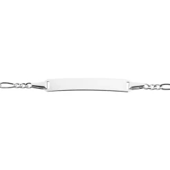 Discount Histoire d'Or Bracelet Identite Bebe Bartolomee or blanc
