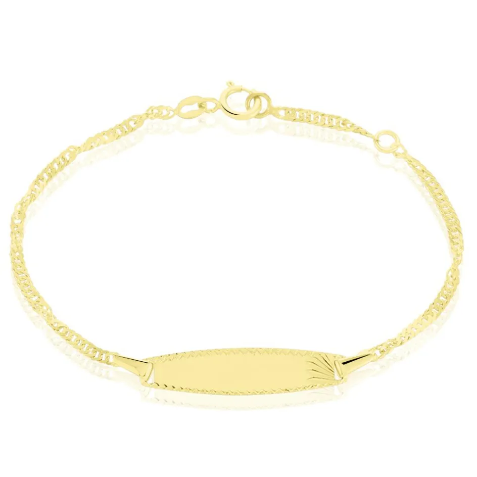 Histoire d'Or Bracelet Identite Bebe Or Jaune Eowyn* Bracelets|Gourmettes