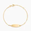 Histoire d'Or Bracelet Identitée Esmaelle Or Jaune* Bijoux Personnalisés|Bracelets