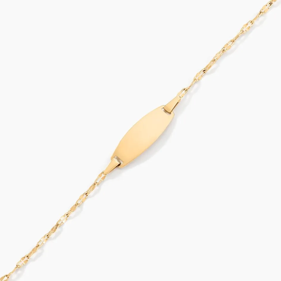 Histoire d'Or Bracelet Identitée Esmaelle Or Jaune* Bijoux Personnalisés|Bracelets