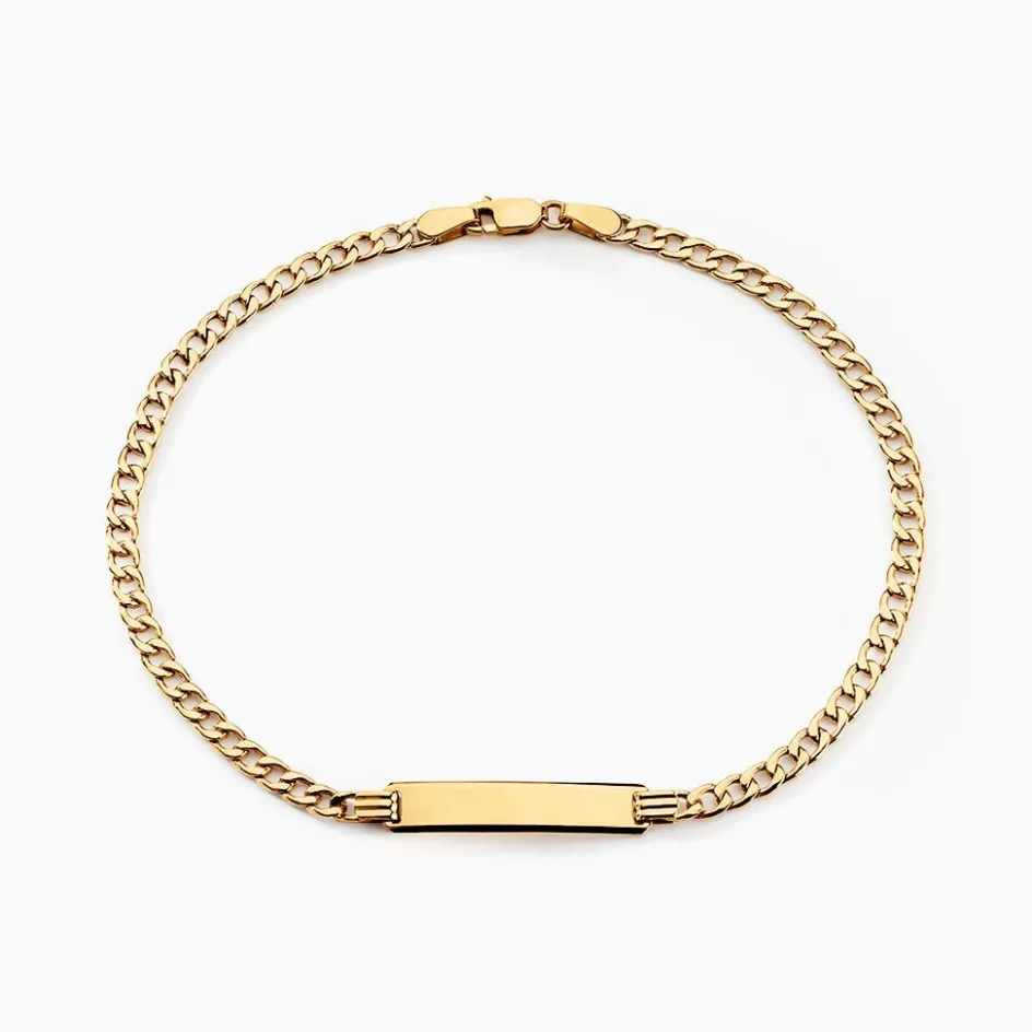 Best Histoire d'Or Bracelet Identitée Genevra Or Jaune