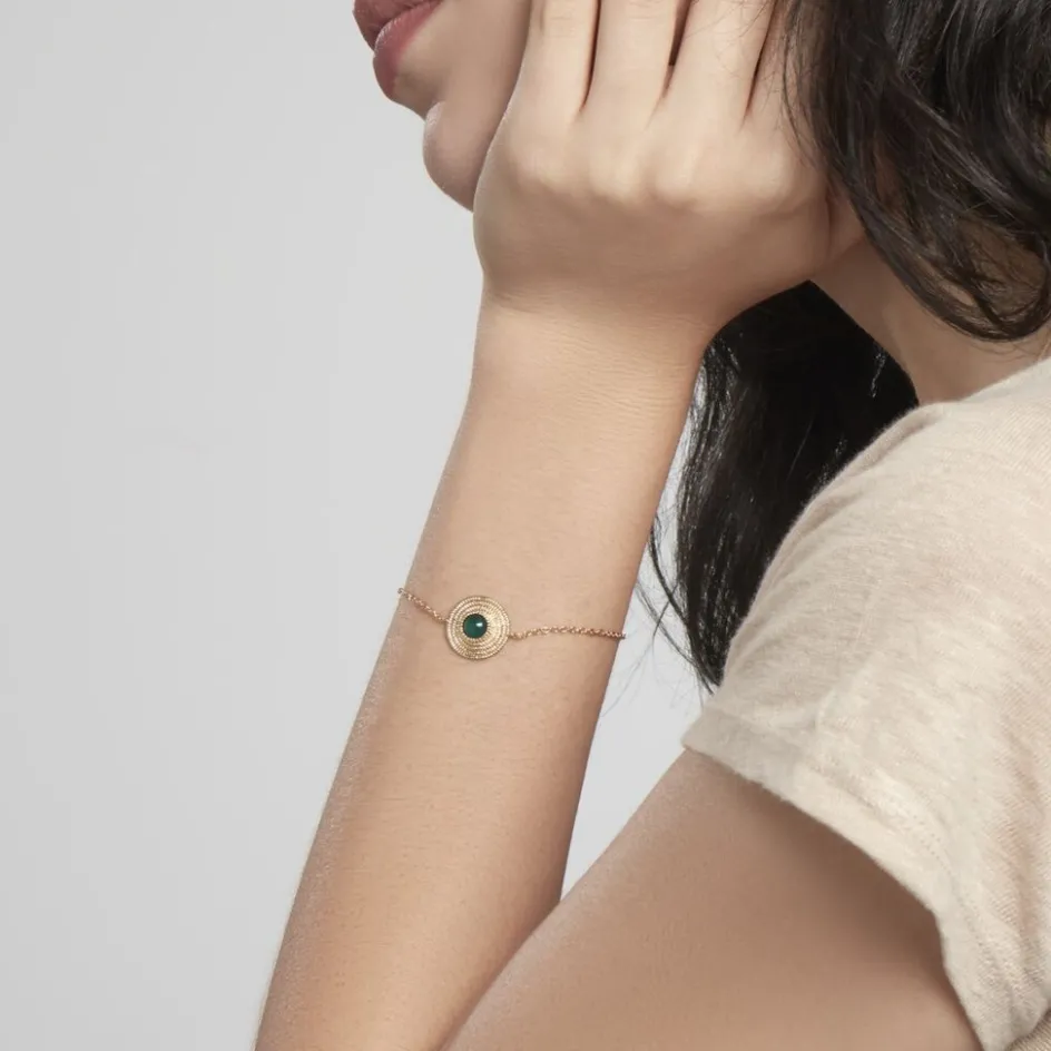 Discount Histoire d'Or Bracelet Ilia Plaqué Or Jaune Verre