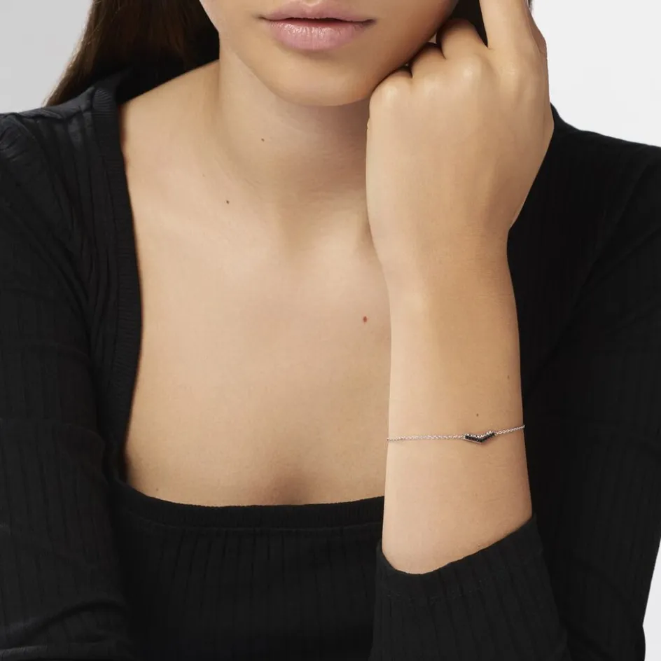 Histoire d'Or Bracelet Irina Argent Blanc Oxyde De Zirconium* Bracelets|Bracelets Fantaisie