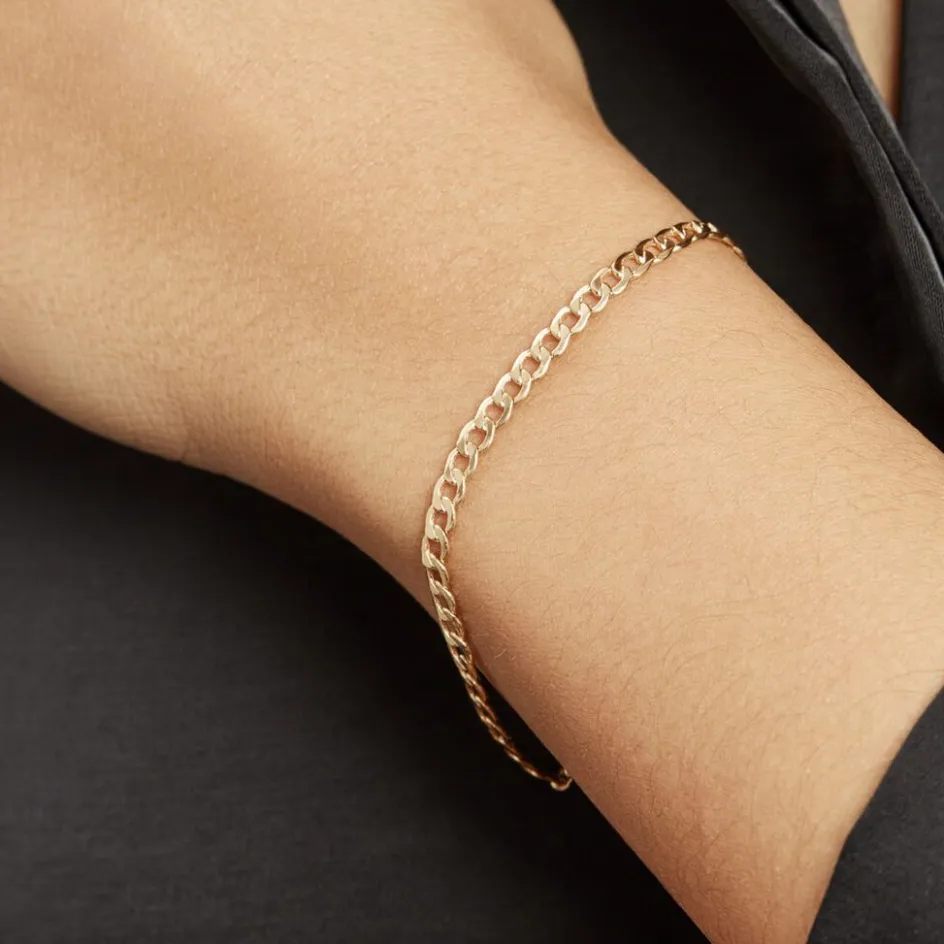 Histoire d'Or Bracelet Iris Or Jaune Maille Gourmette* Bracelets|Bracelets Maille