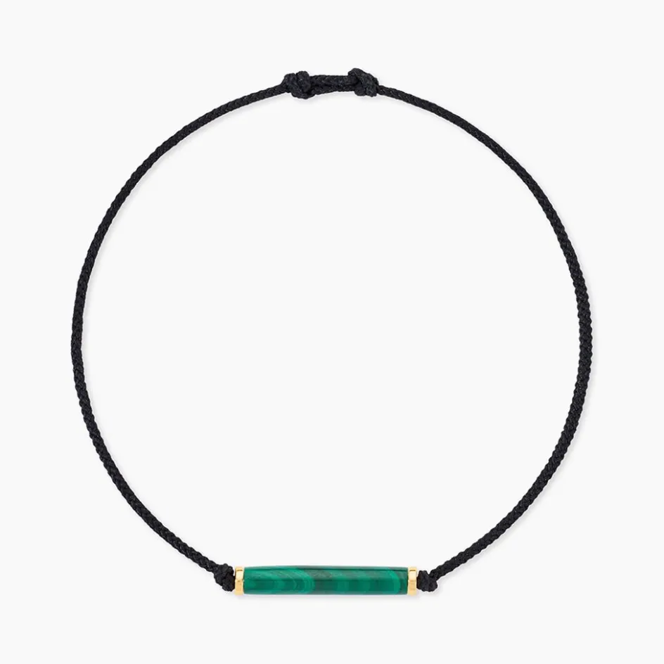 Clearance Histoire d'Or Bracelet Irving Or Jaune Malachite