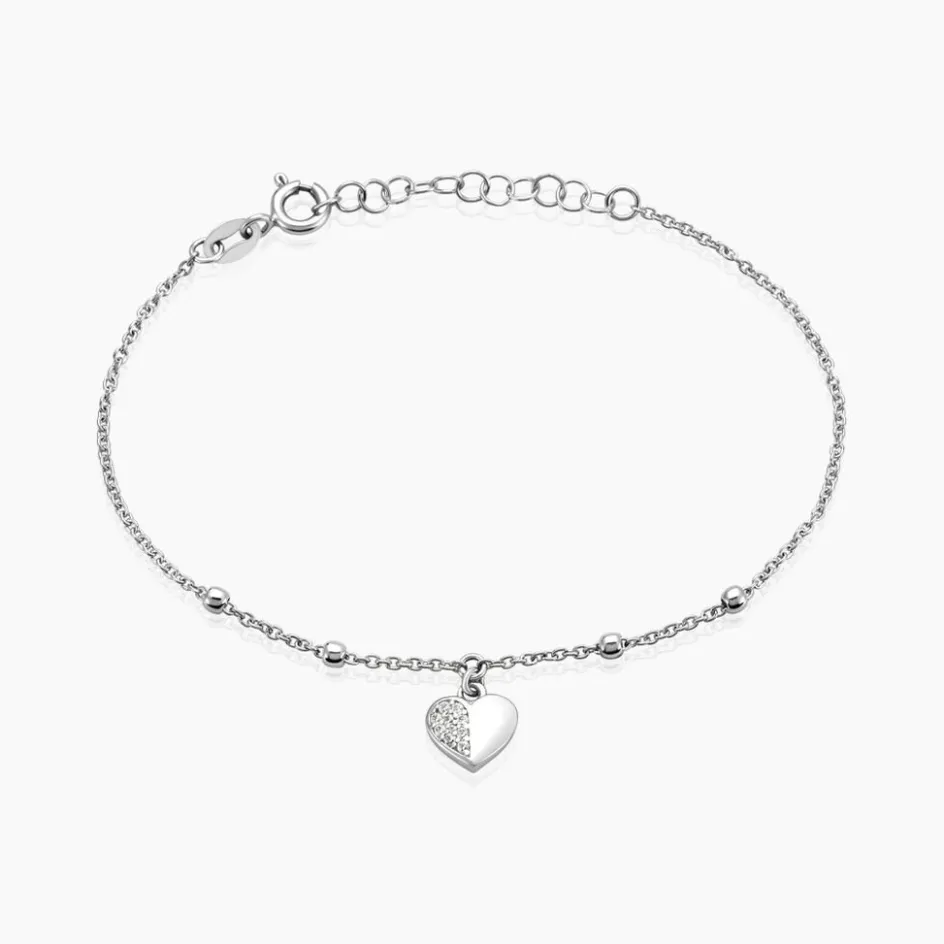 Discount Histoire d'Or Bracelet Ishane Argent Blanc Oxyde De Zirconium