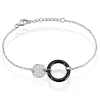 Histoire d'Or Bracelet Issara Argent Blanc Céramique Et Oxyde De Zirconium* Bracelets|Bracelets Fantaisie