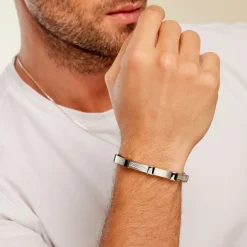 Histoire d'Or Bracelet Jack Acier Blanc* Bracelets|Bracelets Fantaisie