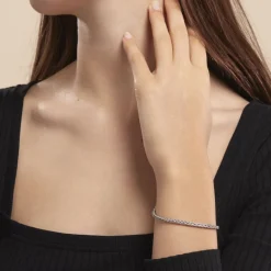 Sale Histoire d'Or Bracelet Jany Maille Palmier Or Blanc