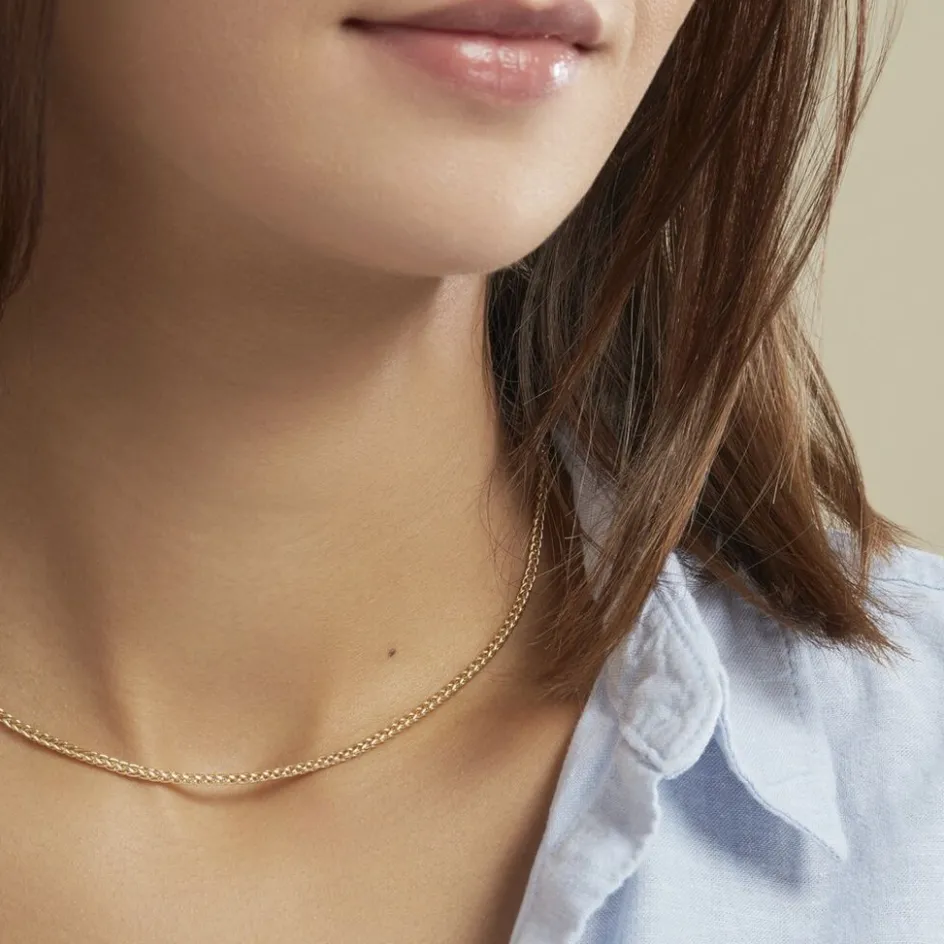 Clearance Histoire d'Or Bracelet Jany Maille Palmier or jaune