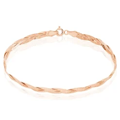 Histoire d'Or Bracelet Jasmin Tresse Or Rose* Bracelets|Bracelets Maille