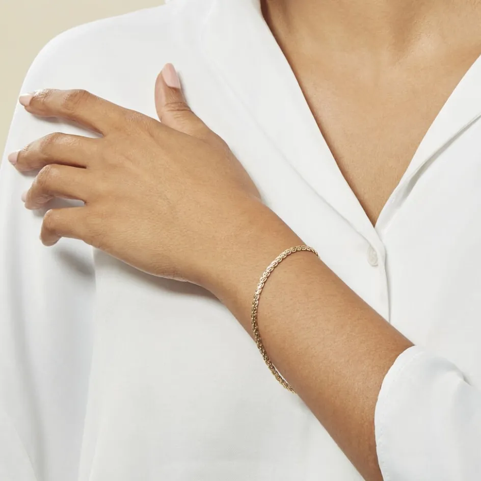 Histoire d'Or Bracelet Jayna Maille Palmier Or Jaune* Bracelets|Bracelets Maille
