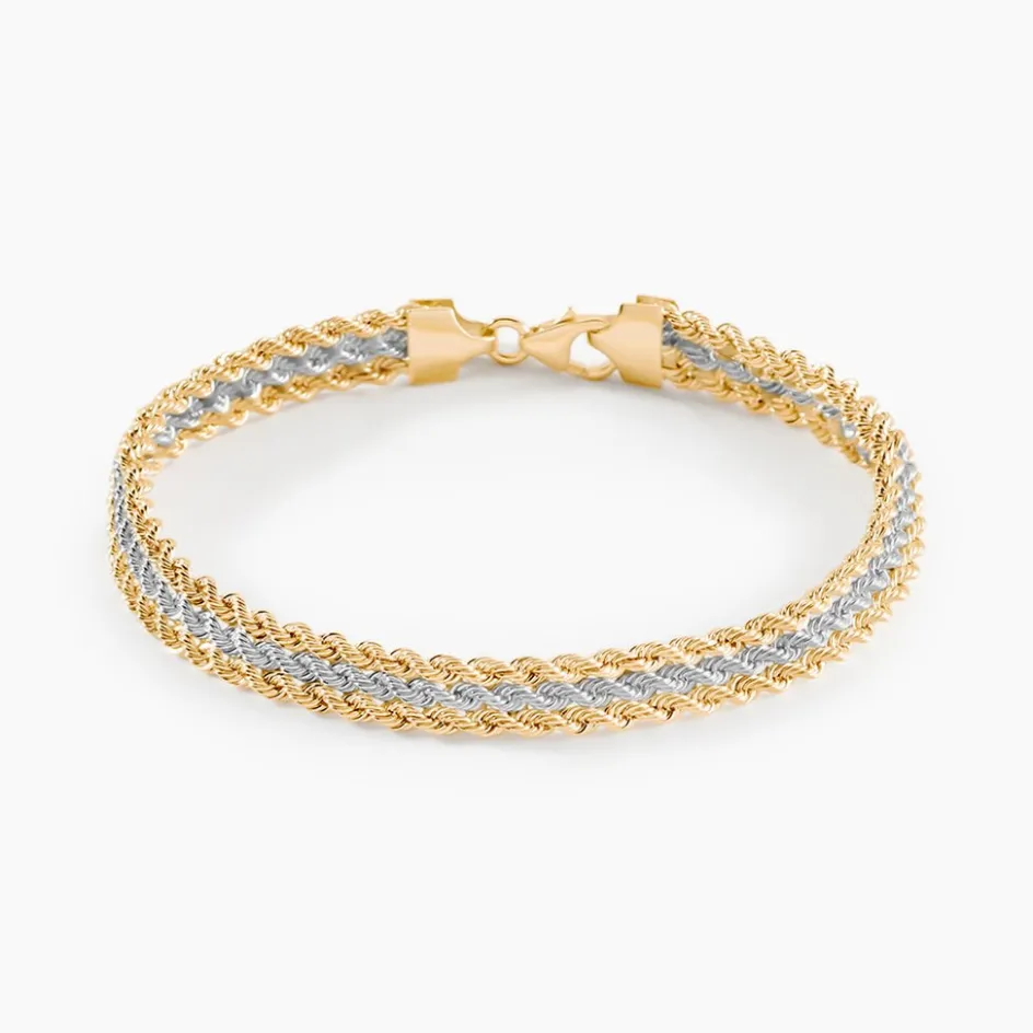 Histoire d'Or Bracelet Jerry Maille Corde 3 Rangs* Bracelets|Bracelets Maille