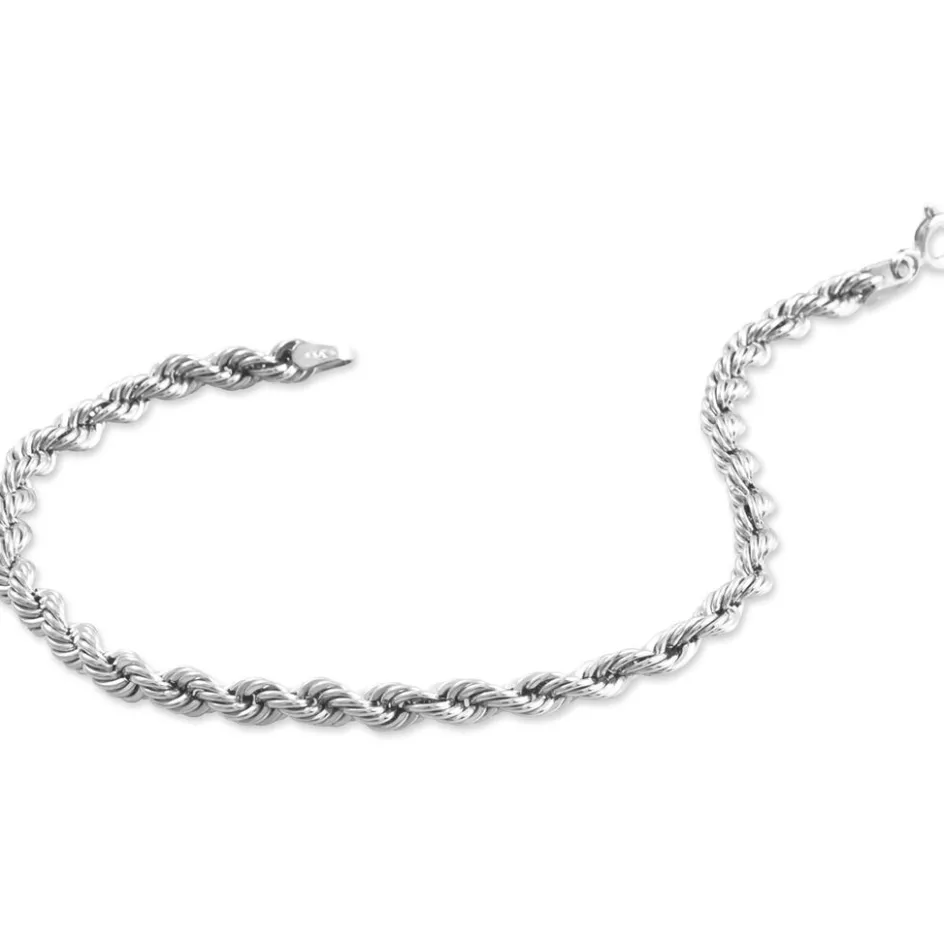 Outlet Histoire d'Or Bracelet Jerry Maille Corde or blanc