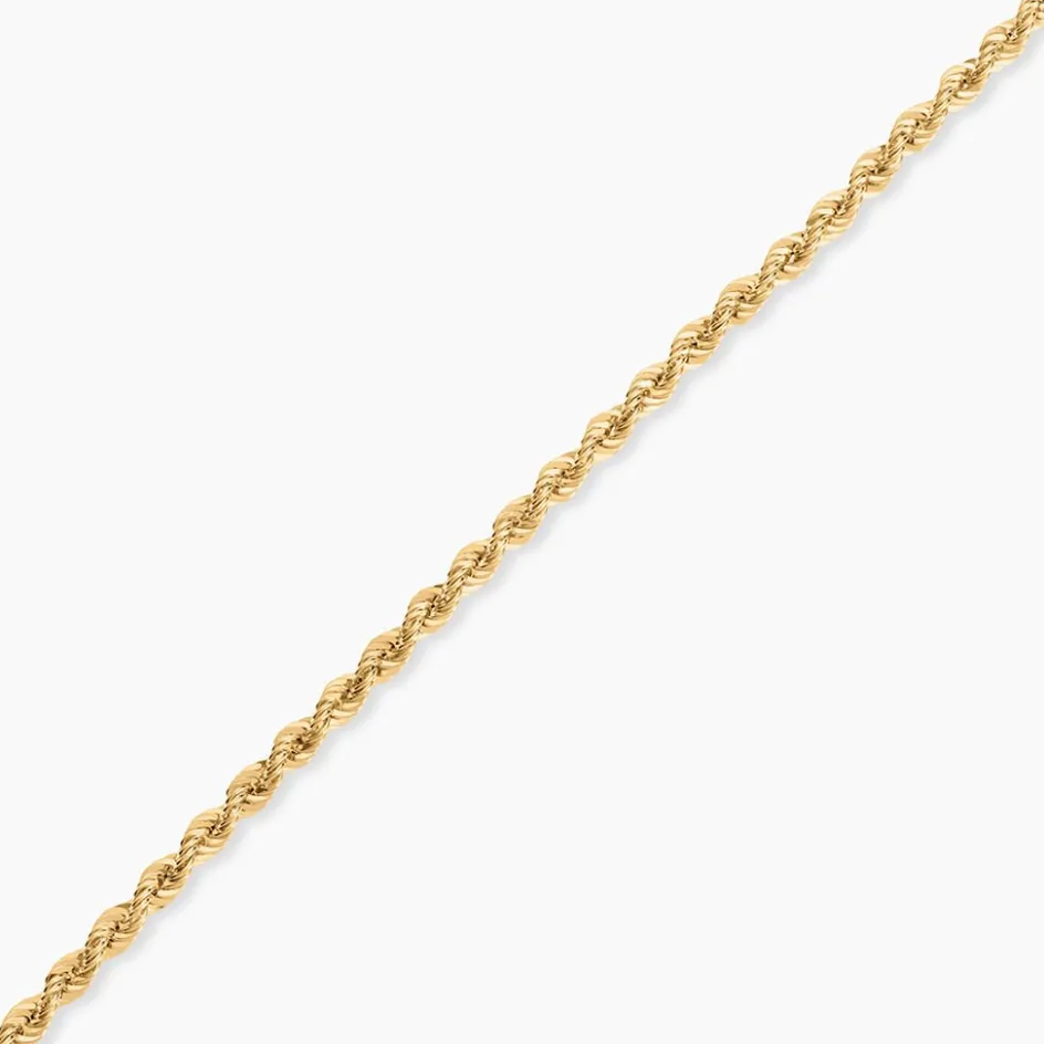 Histoire d'Or Bracelet Jerry Maille Corde Or Jaune