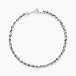 Discount Histoire d'Or Bracelet Jerry Maille Corde or blanc