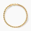 Clearance Histoire d'Or Bracelet Jerry Or Jaune Maille Corde