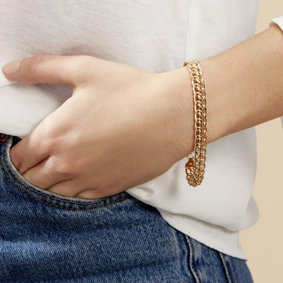 Discount Histoire d'Or Bracelet Joline Maille Russe Or Jaune