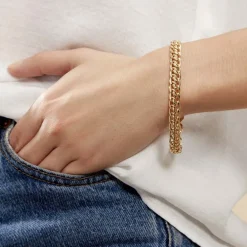 Discount Histoire d'Or Bracelet Joline Maille Russe Or Jaune