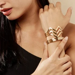 Histoire d'Or Bracelet Jonc Adel Acier Jaune* Bracelets|Bracelets Fantaisie