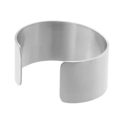 Discount Histoire d'Or Bracelet Jonc Aissa Acier Blanc acier argenté