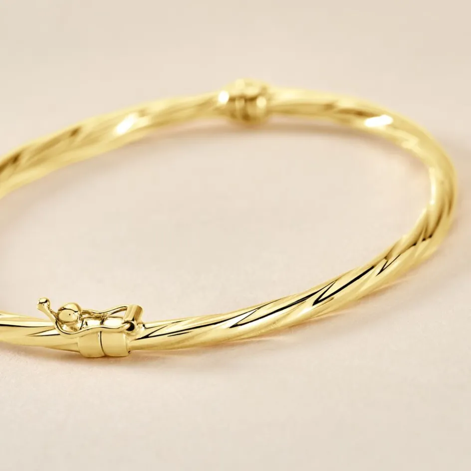 Histoire d'Or Bracelet Jonc Anaisaae Torsade Or Jaune* Bracelets|Bracelets Joncs