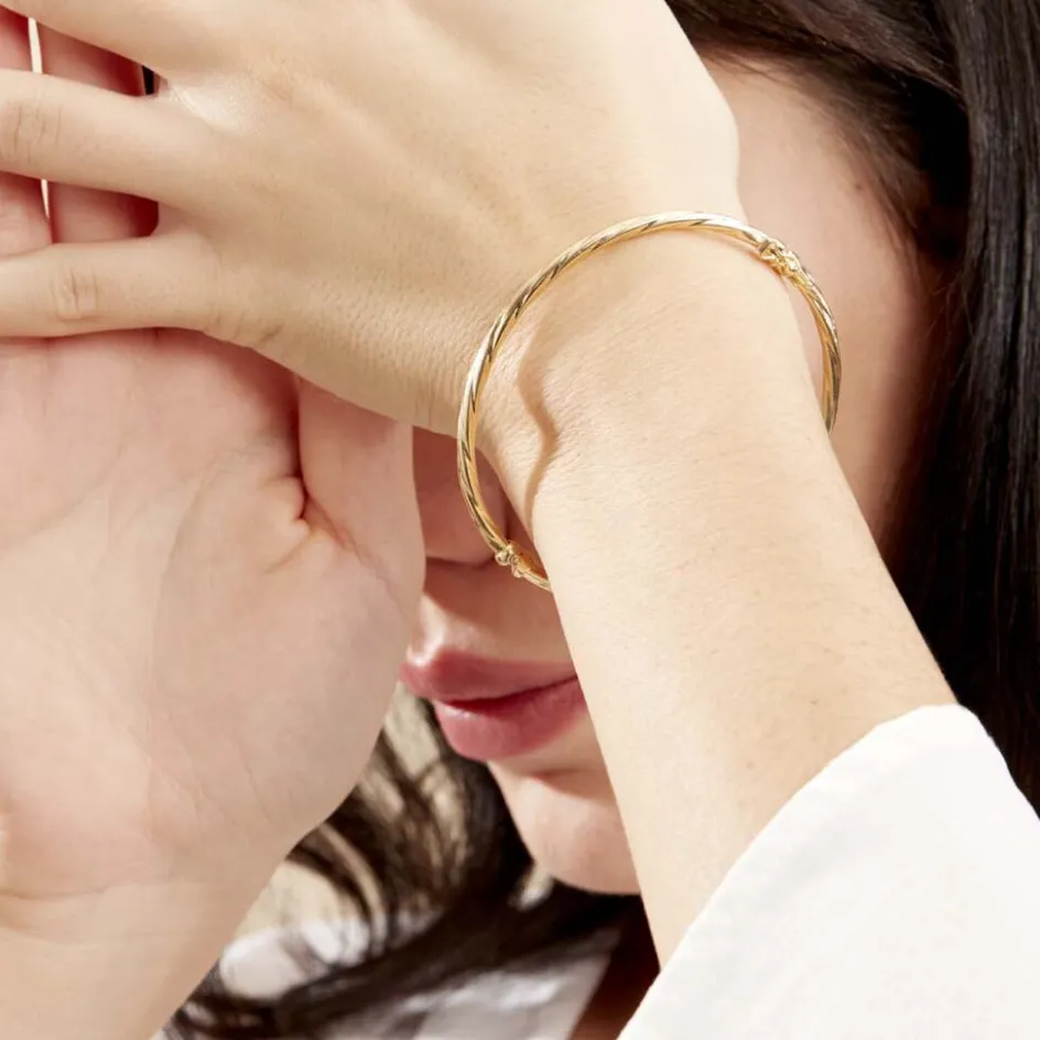 Histoire d'Or Bracelet Jonc Anaisaae Torsade Or Jaune* Bracelets|Bracelets Joncs